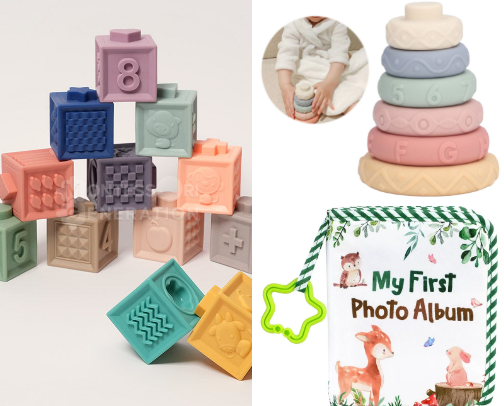 🧸 This Week’s Toy Rotation: July 27 – August 2 (For My 1-Year-Old) cover photo collage