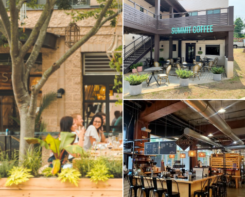 Coffee in CLT! cover photo collage