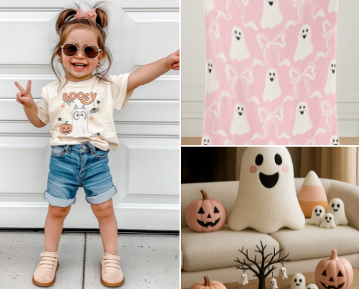 Kids Halloween cover photo collage