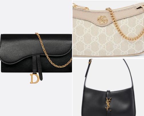Surprisingly Affordable Designer Bags That are Trending Now cover photo collage