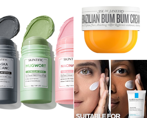 A list of best-selling skincare products you  must try. cover photo collage