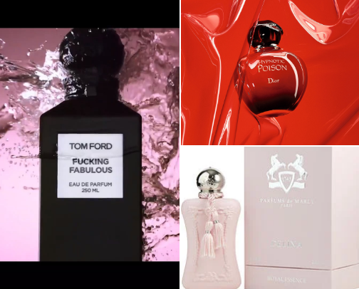 the best perfumes🌸🎀 cover photo collage