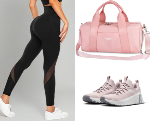 Some super cute gym outfits for the lady's ❤️💪 cover photo collage