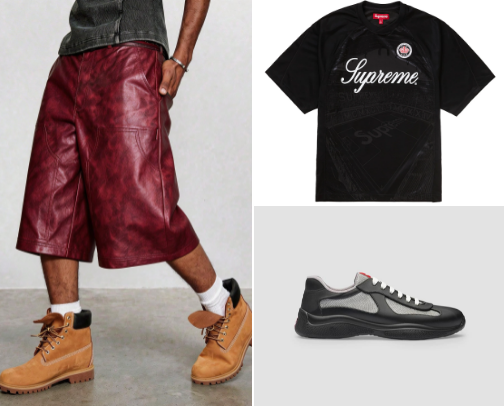 Men outfit finds cover photo collage