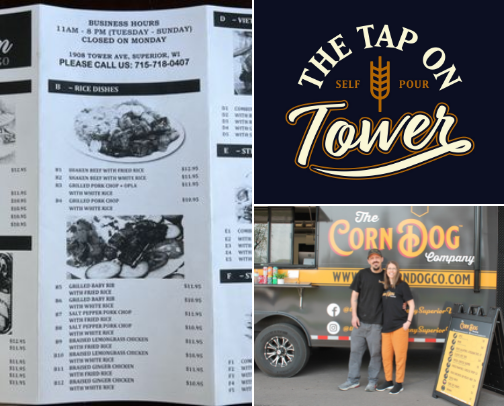 Food and Drinks in the Twin Ports 💃 cover photo collage