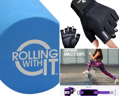 Workout Gear & Essentials cover photo collage