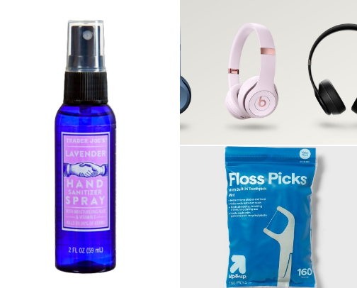 What’s in my bag cover photo collage