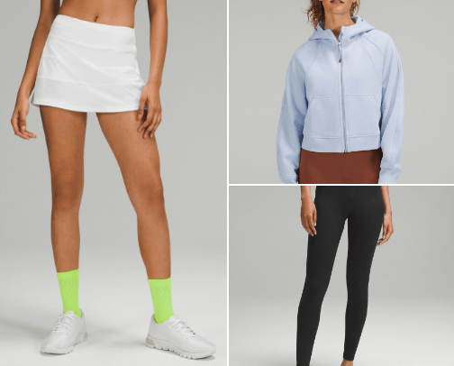 Lululemon favs! cover photo collage