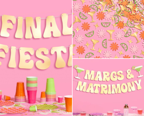 Margs & Matrimony 💖🍸 tacos, tequila, & tying the knot—name a better combo, I’ll wait cover photo collage