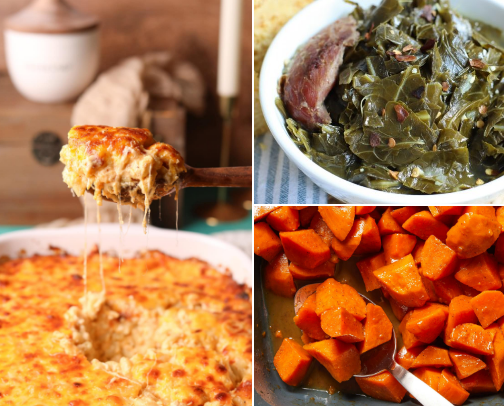 Soul Food Thanksgiving Recipes I Love cover photo collage