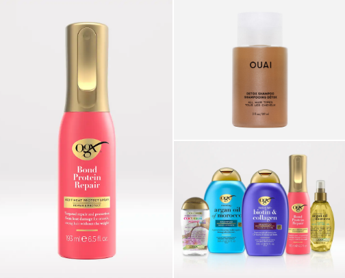 Natural Hair Products cover photo collage