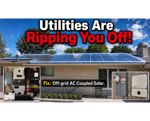Rooftop Solar Is a RIP-OFF — Here’s How to Keep EVERY Watt cover photo collage