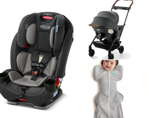 baby gear we ACTUALLY use and love! cover photo collage