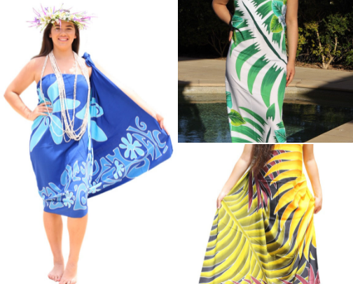 Cookislands Pareus cover photo collage