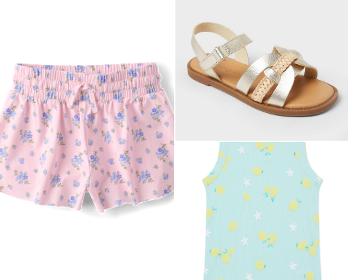 Summer Outfits for 5-8 year old Girls cover photo collage
