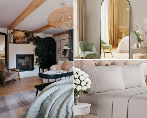 bedroom decor ideas cover photo collage