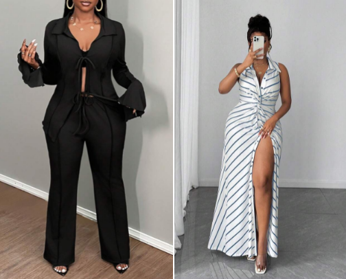 Plus-Size Friendly Outfit Ideas cover photo collage