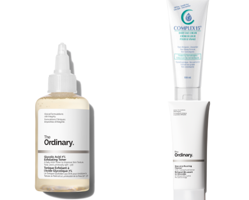 quality skincare (on a budget) 💸 cover photo collage