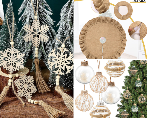Affordable, Stylish, Christmas Decor! cover photo collage
