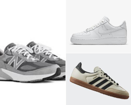 Classic design, all-day comfort, and unmatched versatility think about these shoes and get them in your cart cover photo collage