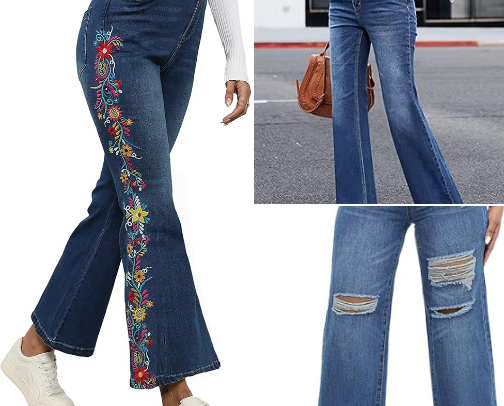 Forget your old jeans!! These jeans are making a statement in 2025! cover photo collage