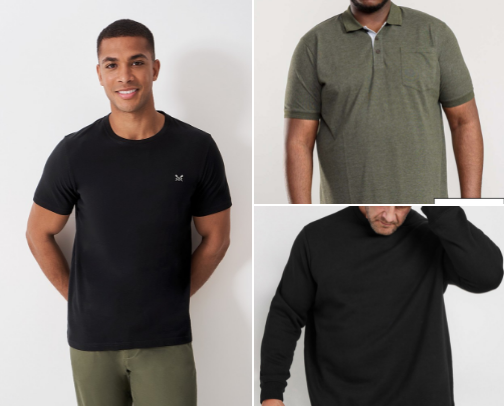 Men's Essentials cover photo collage