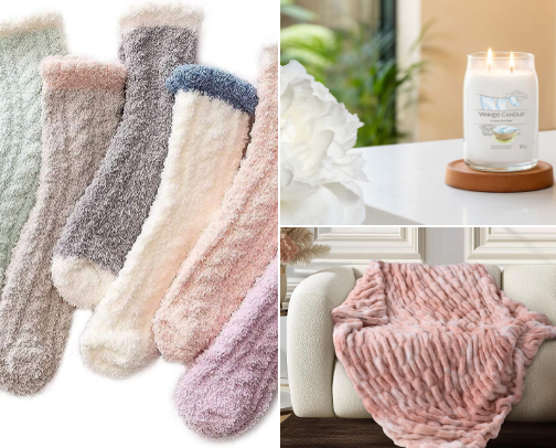 Cozy favorites cover photo collage