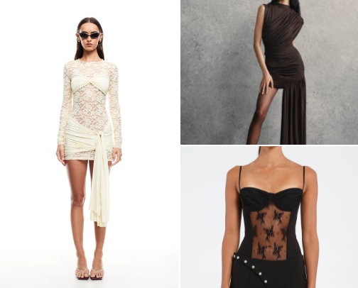 elegant clothes cover photo collage