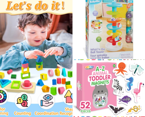 Montessori toys Babies/Kids cover photo collage