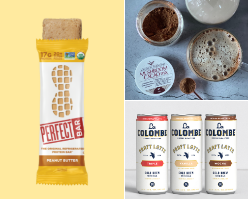 Foods of all kinds cover photo collage