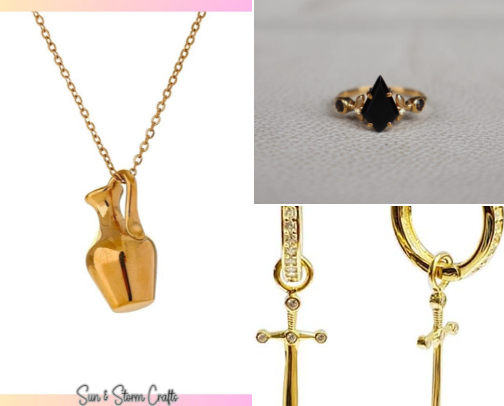 Jewelry 💎 cover photo collage