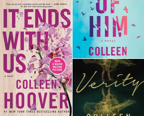 Must-Read Books: A Curated List for Every Reader - Colleen Hoover edition cover photo collage
