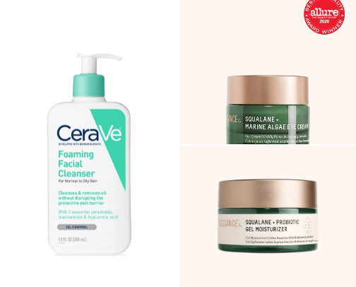 Face products for your 40's cover photo collage