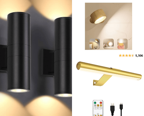 Wall Lights cover photo collage