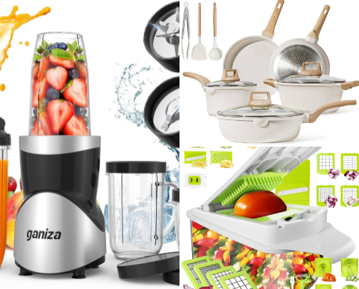 My FAV Kitchen Gadgets cover photo collage