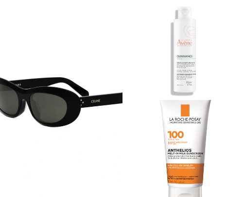What you will find in my summer bag cover photo collage