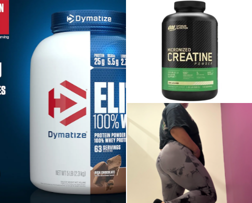 Everything you need for the gym cover photo collage