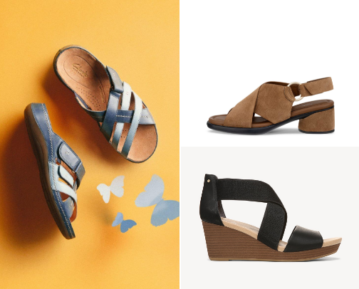 Comfy Shoes for Flat Feet cover photo collage