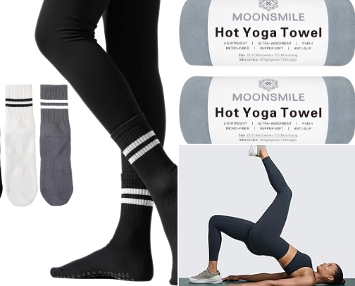 fitness: my amazon dupes & must haves cover photo collage