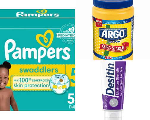 Baby essentials cover photo collage