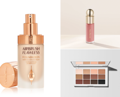 Beauty Products cover photo collage