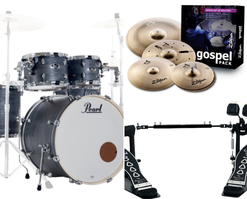 My Drum Kit cover photo collage