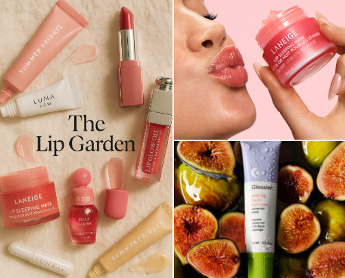 The Lip Garden🫦✨🌿 cover photo collage