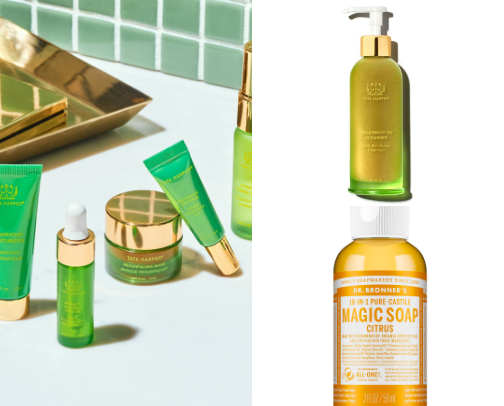 🫧 My favorite clean 🌱 beauty brands and products 🥑 cover photo collage