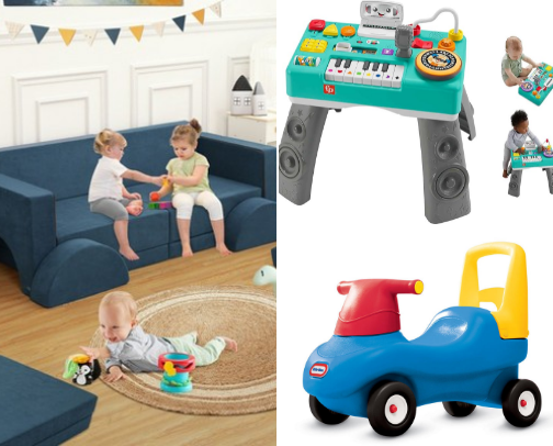 Toys my toddler actually plays with cover photo collage