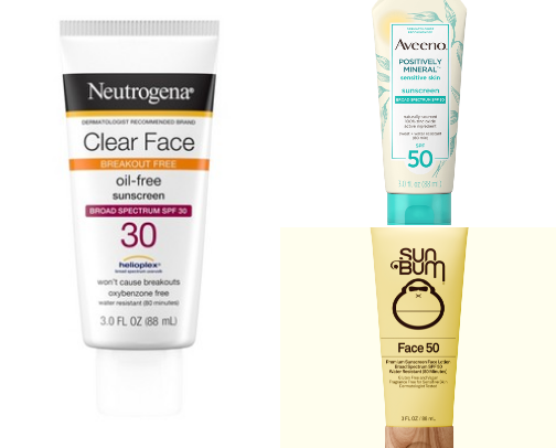 Top 10 Daily Face Sunscreens SPF 50 You'll Actually Want to Wear cover photo collage