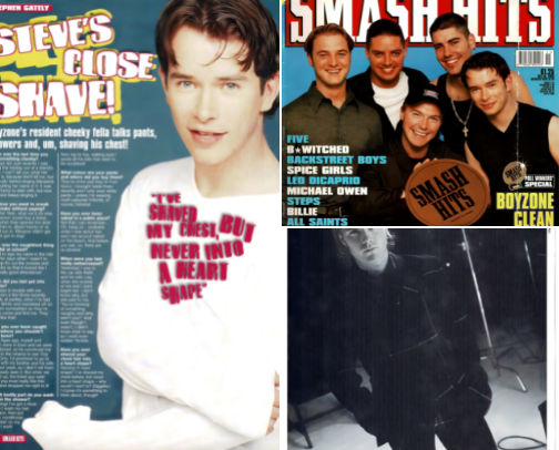 Boyzone cover photo collage