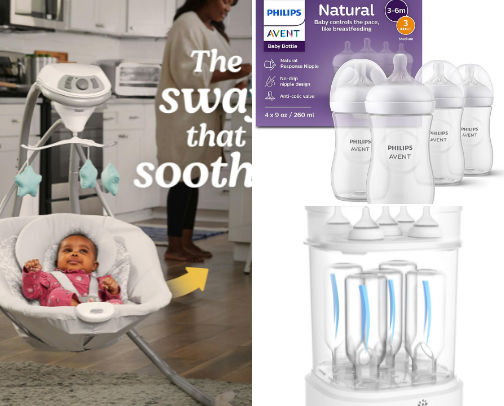 My Tried & True Baby Essentials 🍼🚼 cover photo collage