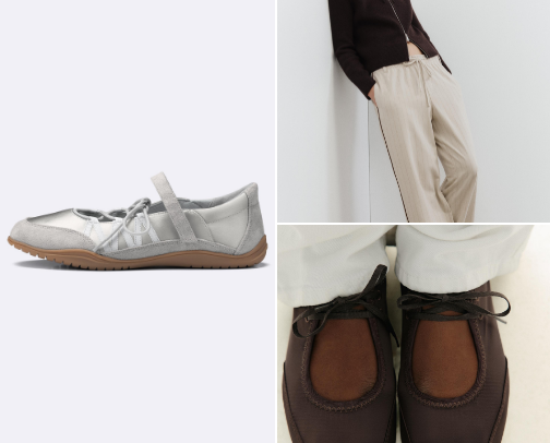 The Sporty Mary Jane: Ballet Flat Energy, Sneaker Comfort cover photo collage
