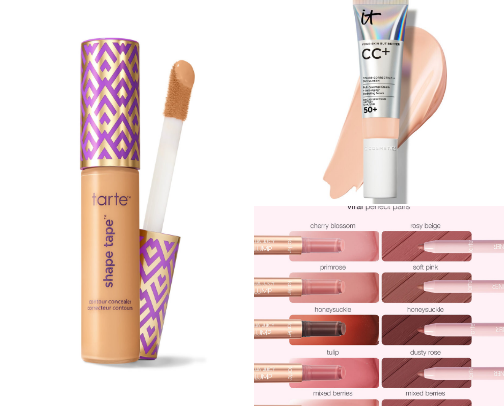 My favorite beauty recs cover photo collage